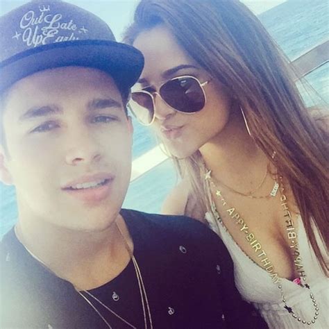 austin mahone versace|becky g and austin mahone split.